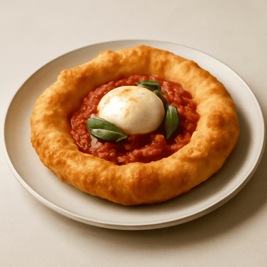 PIZZA FRITTA NAPOLETANA
