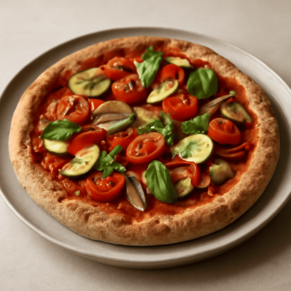 PIZZA VEGETARIANA INTEGRALE
