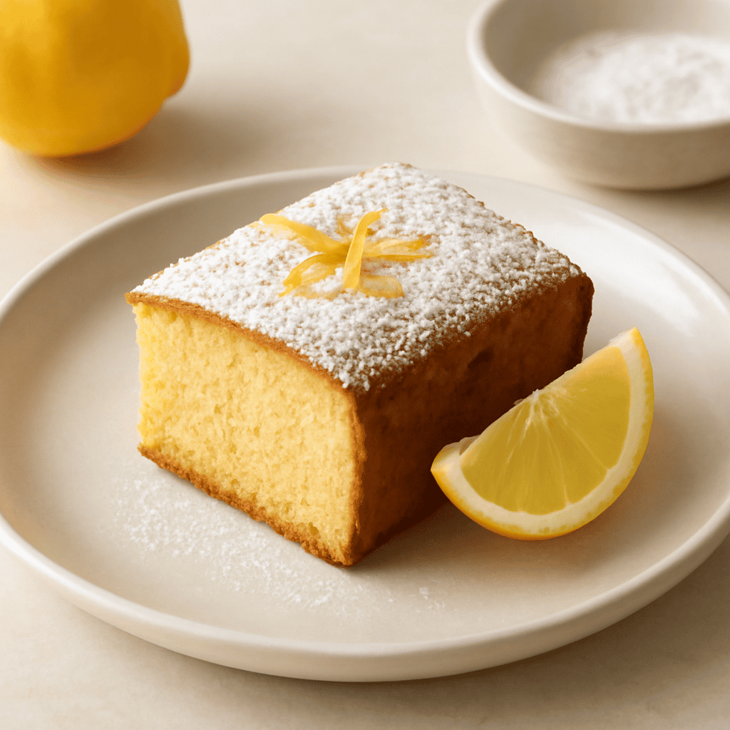 PLUM CAKE AL LIMONE