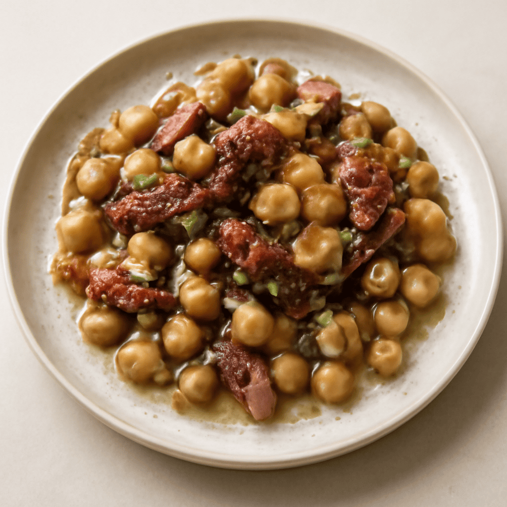 Polpo patate e ceci