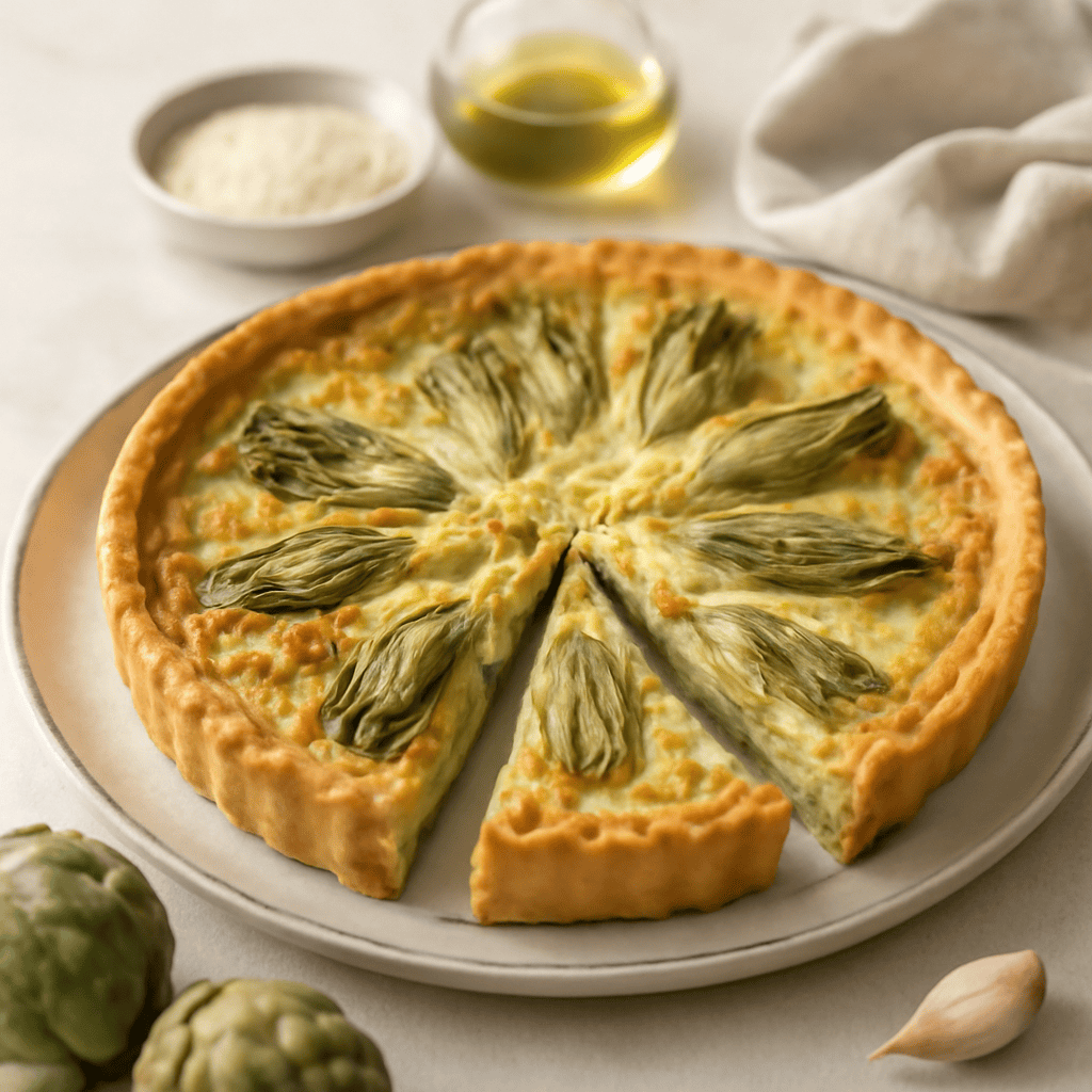 quiche ai carciofi