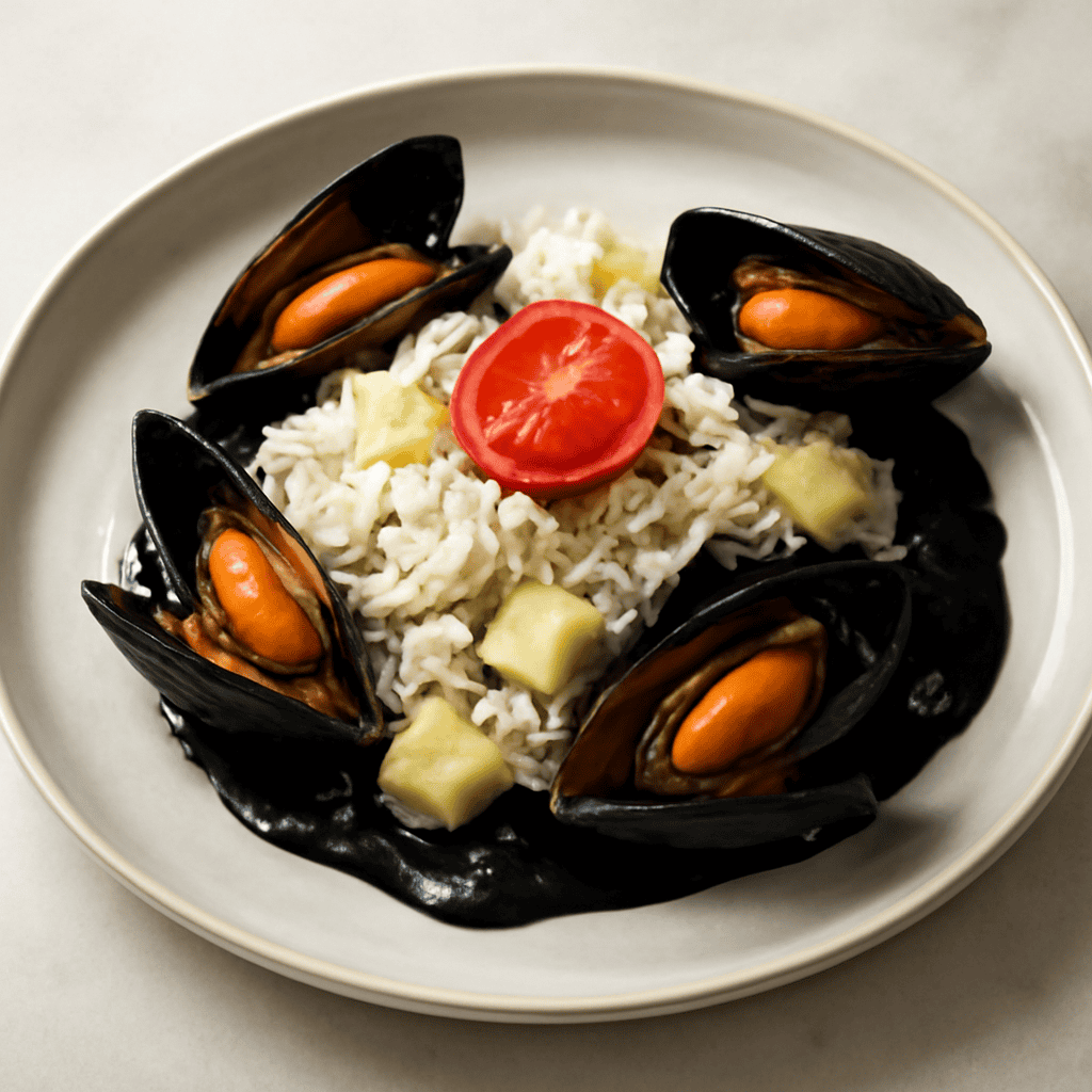Riso patate e cozze gourmet