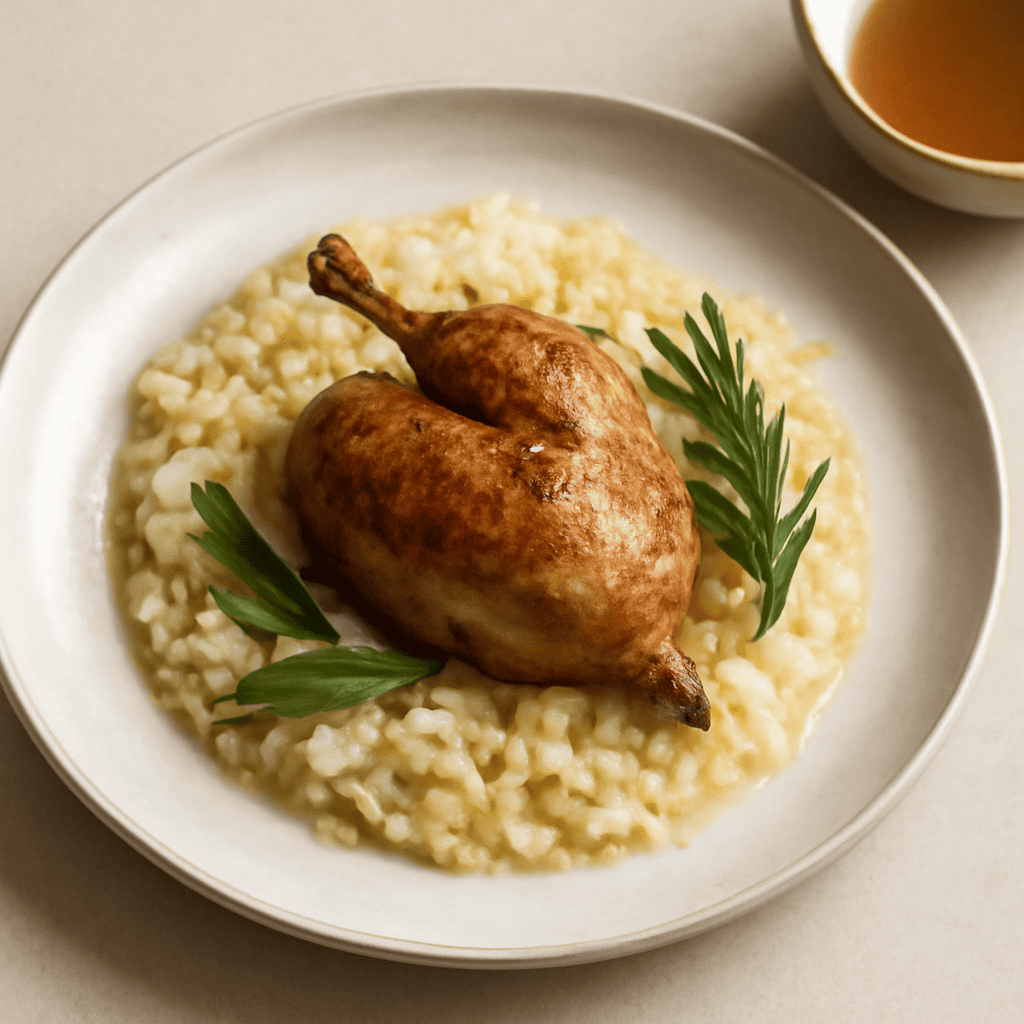 Risotto alla quaglia