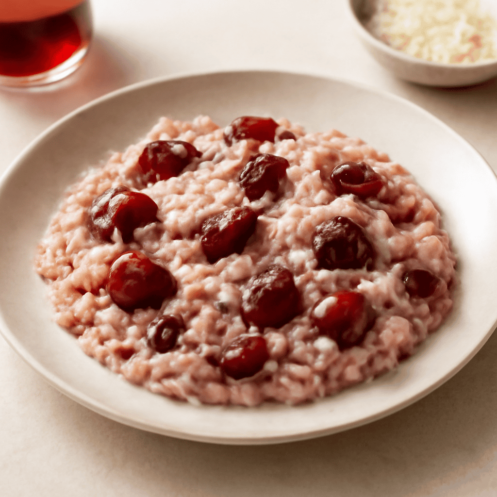 Risotto alle ciliegie