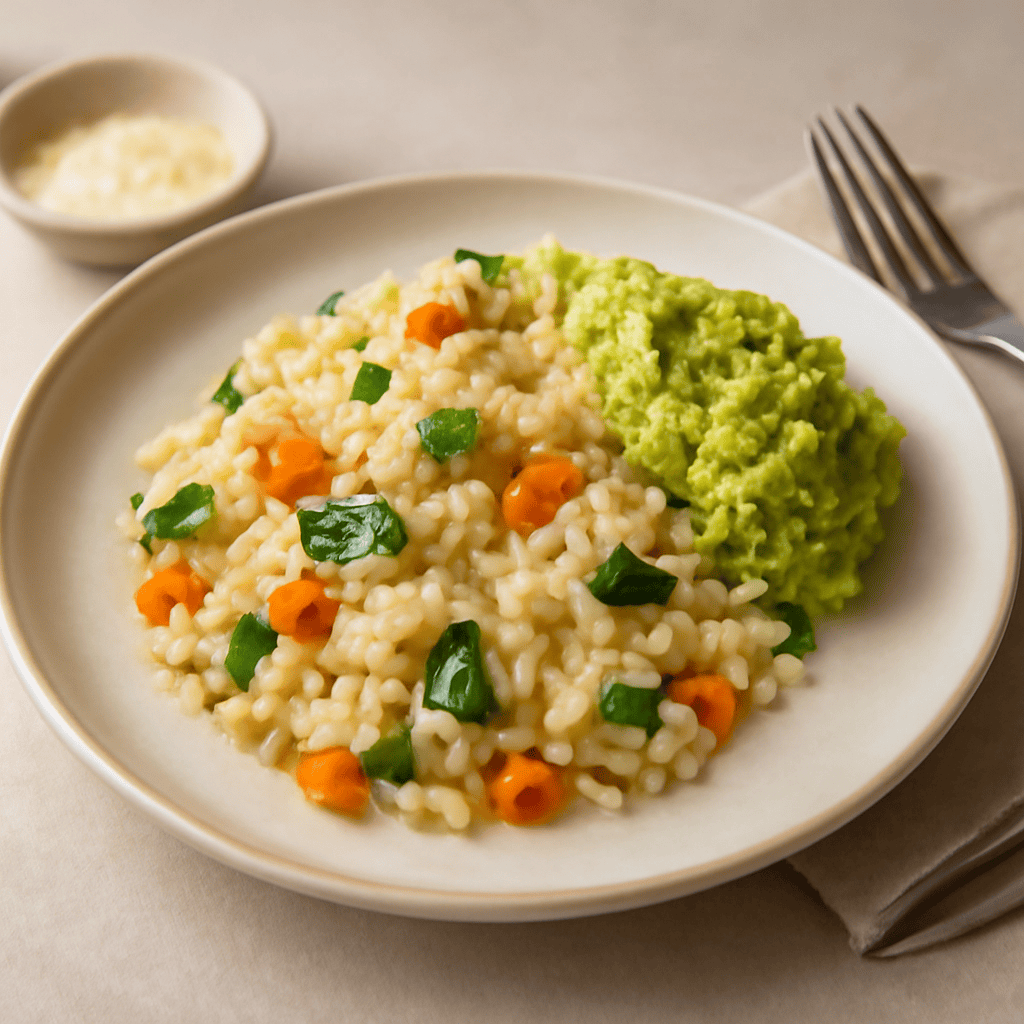 Risotto zucchine,carote e zenzero – Guacamole