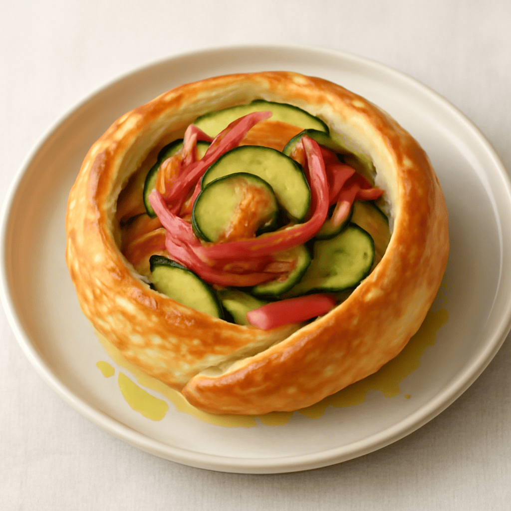 Rosette speck e zucchine