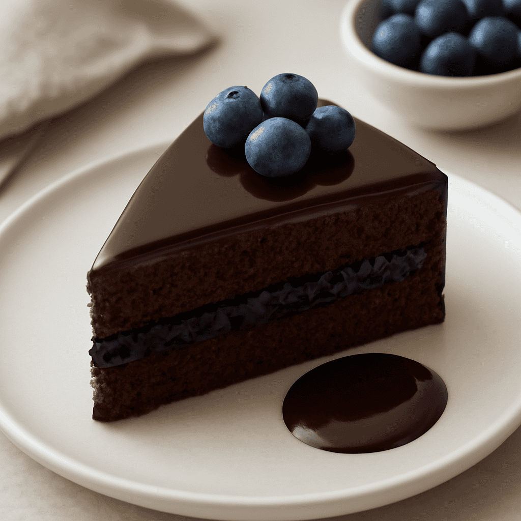 SACHER AI MIRTILLI (SENZA GLUTINE E LATTICINI)