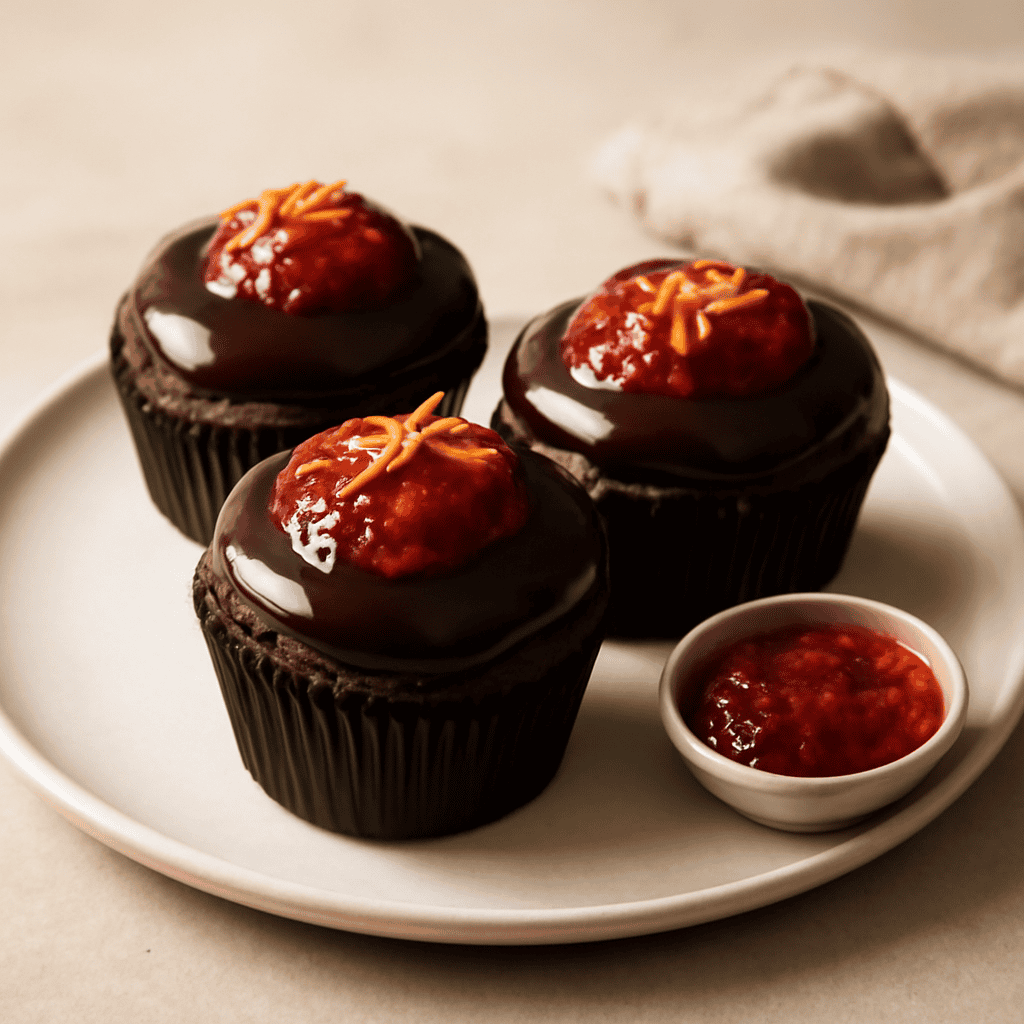 Sacher Cupcakes