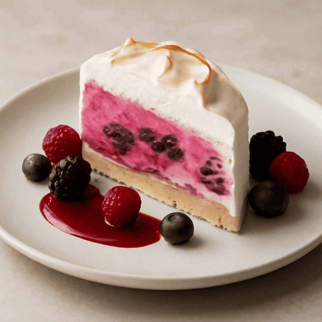 Semifreddo ai frutti di bosco