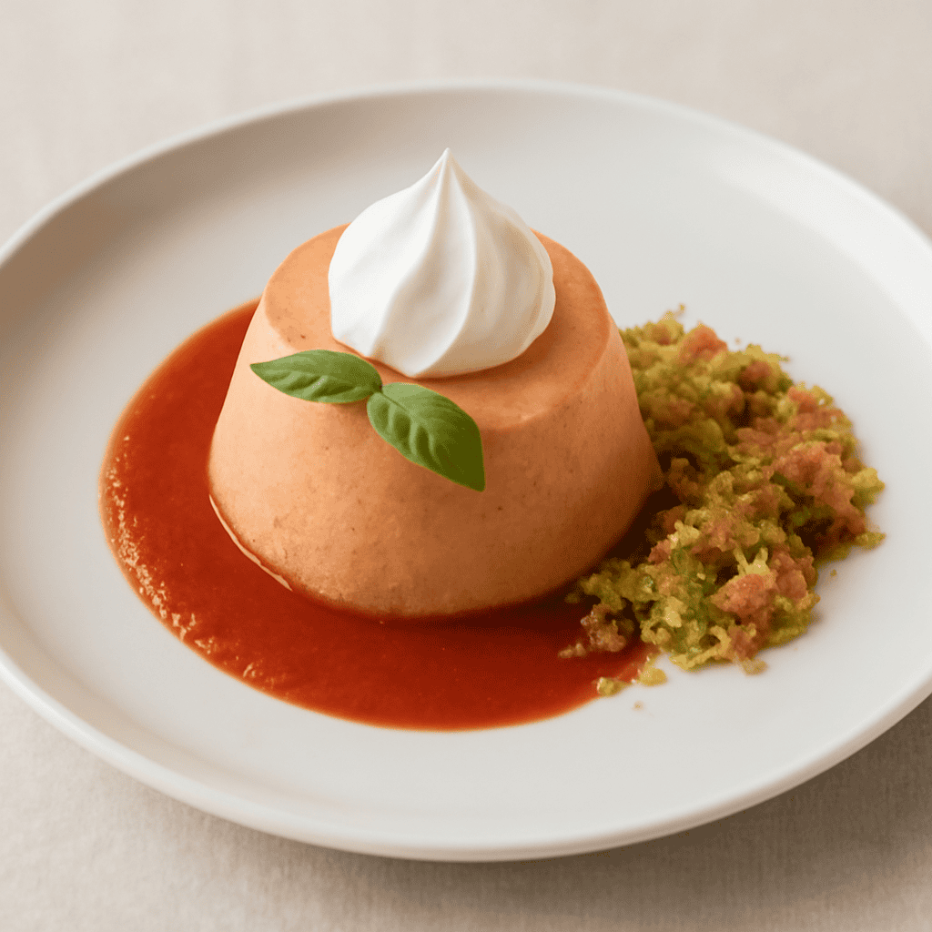 Semifreddo al bloodymary