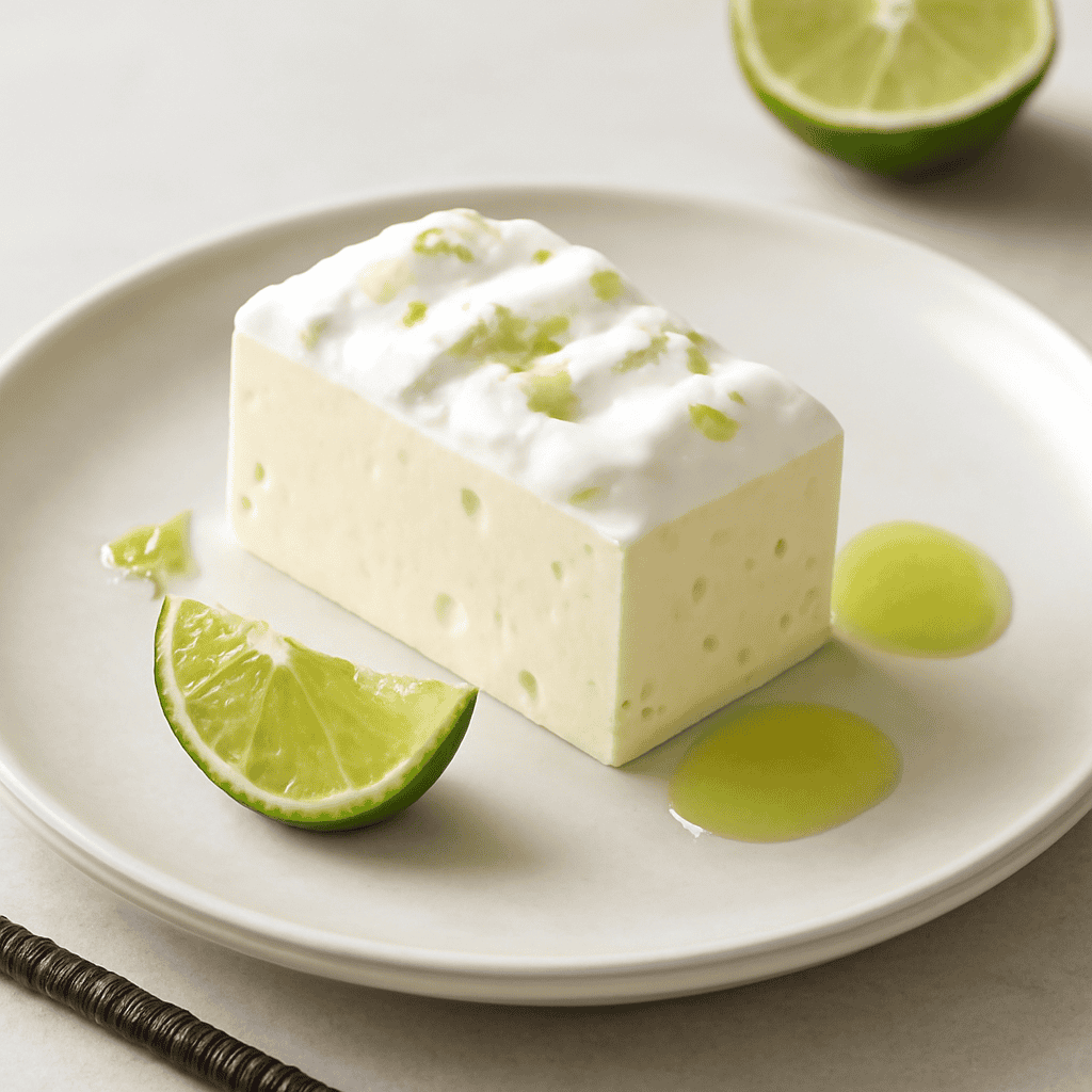 Semifreddo al lime e vaniglia