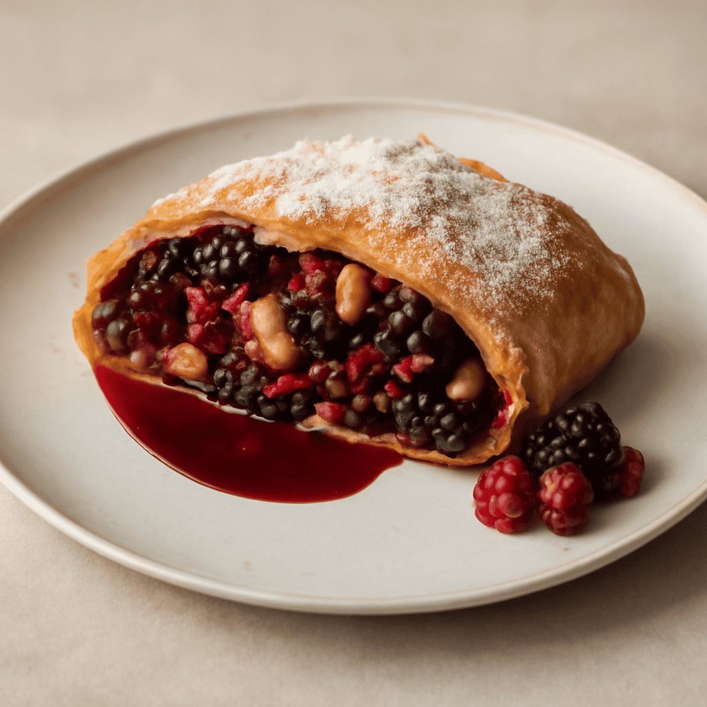 Strudel di frutti di bosco