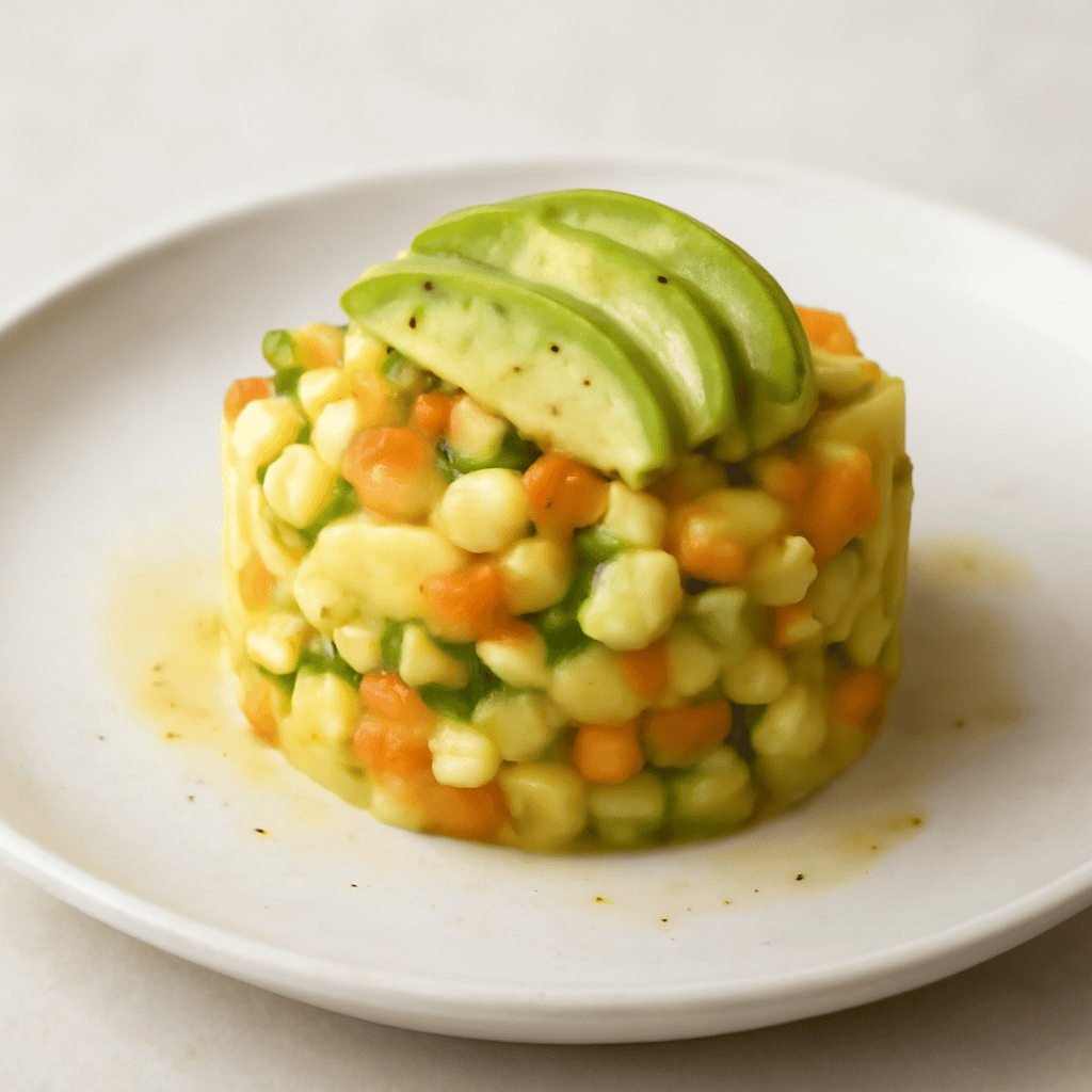 Tartare di verdure e Avocado