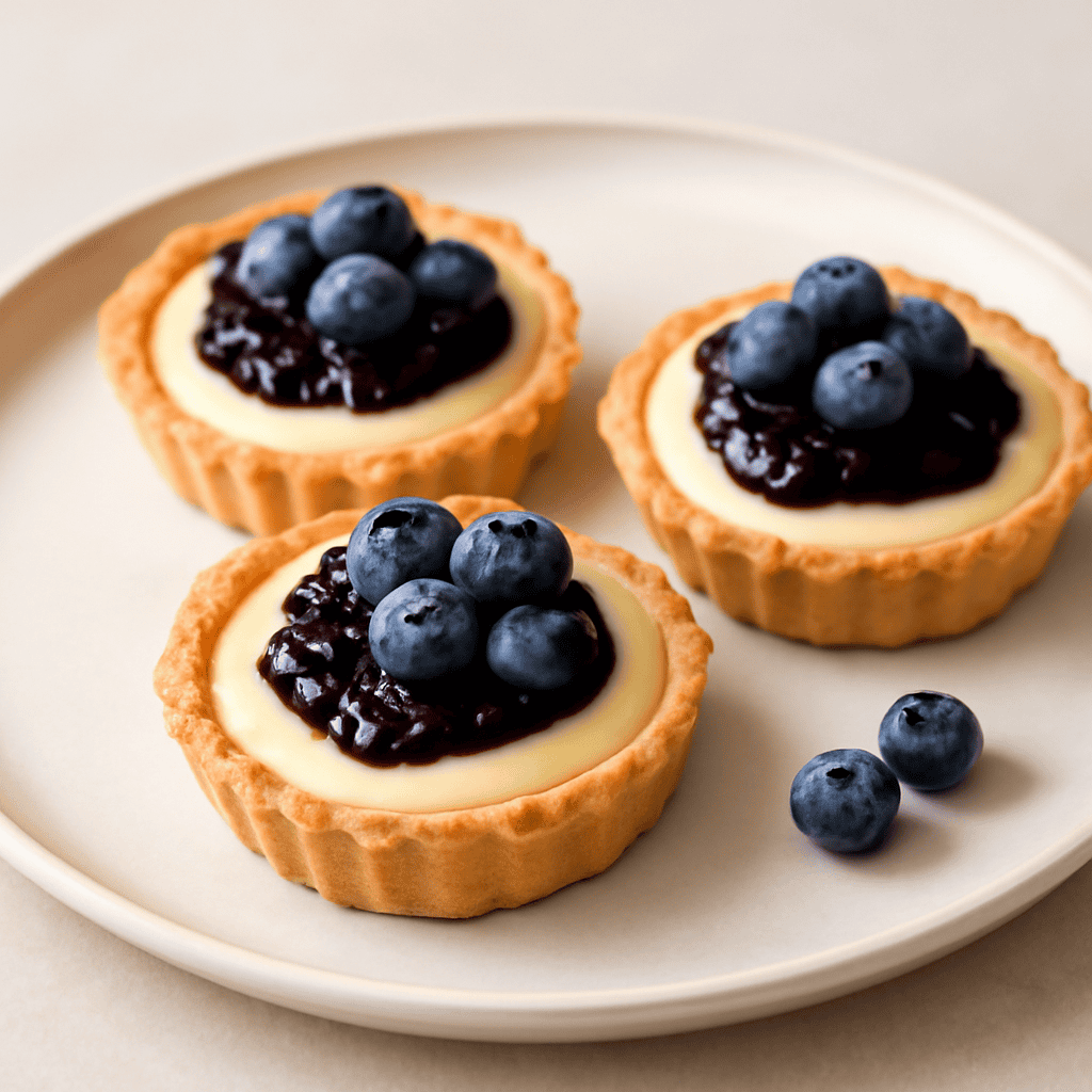 Tartellette ai mirtilli