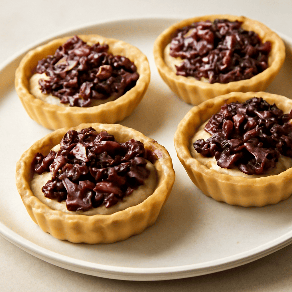 Tartellette Radicchio e Uvetta
