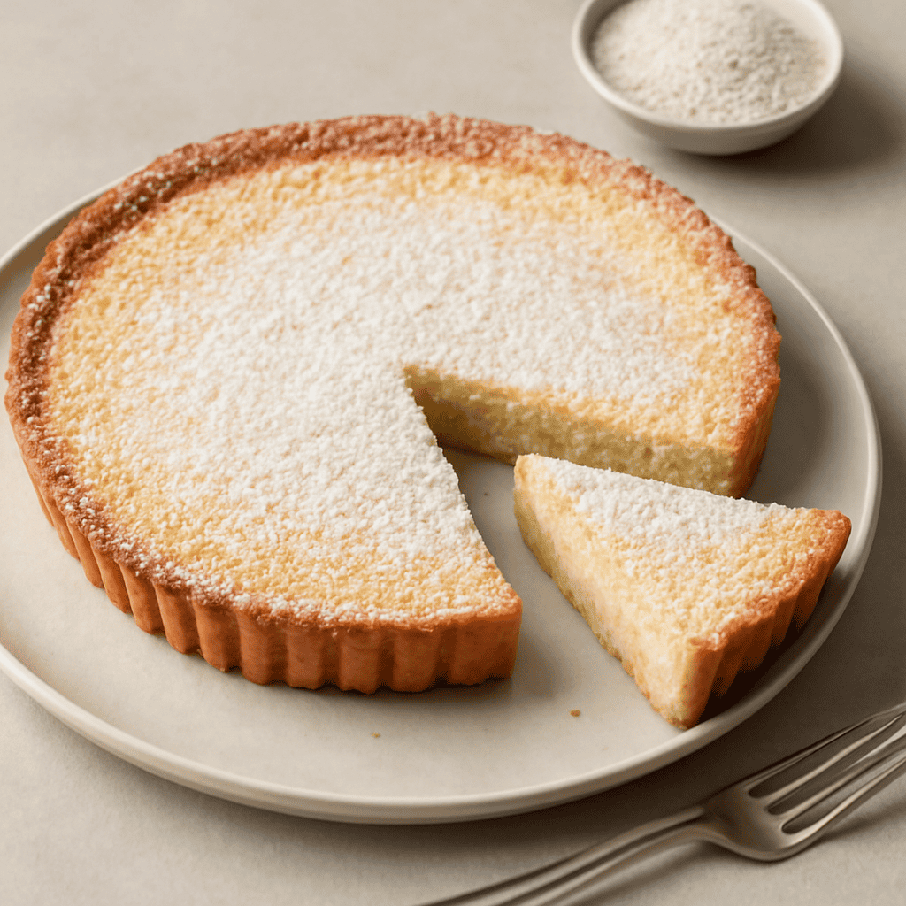 Torta al cocco e ricotta