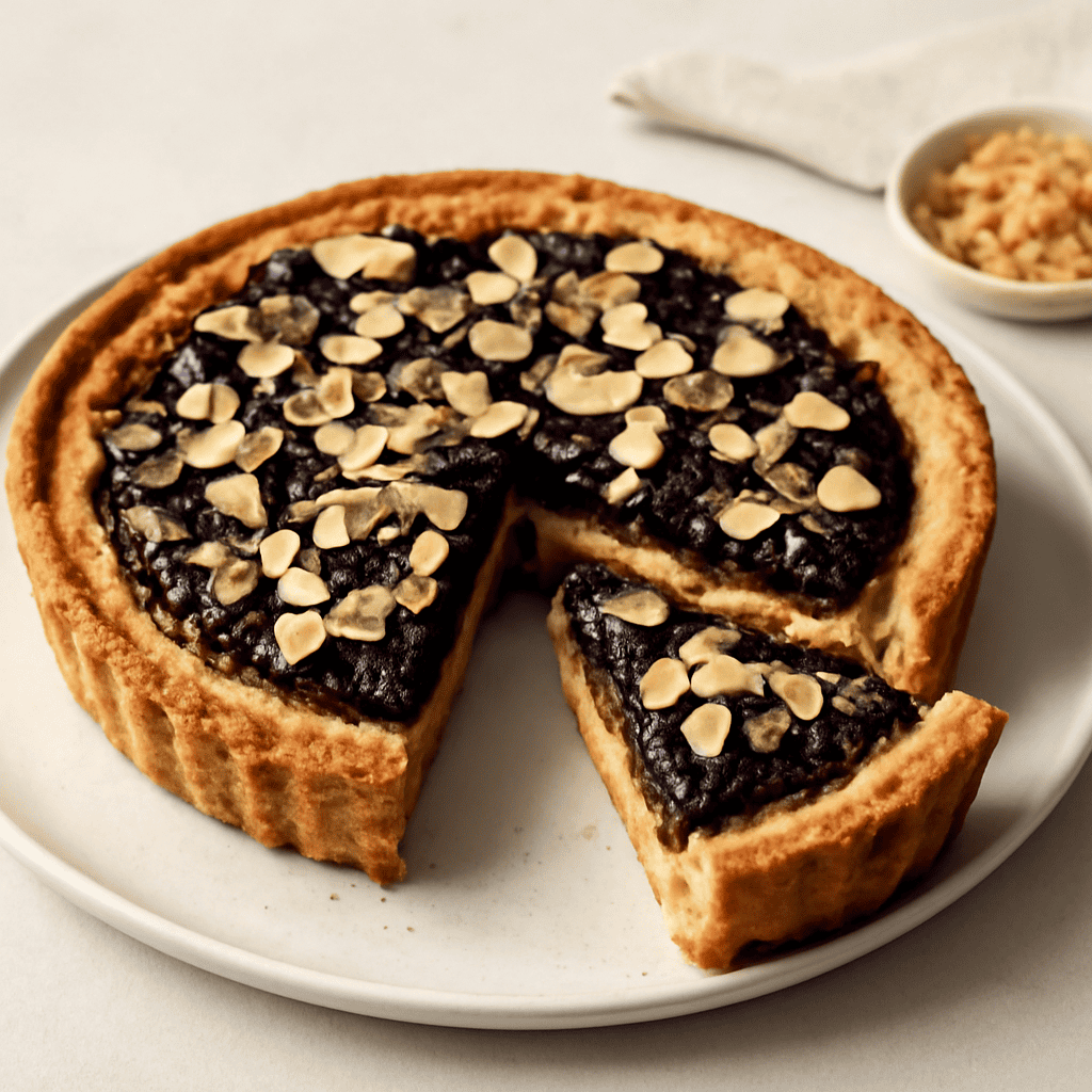Torta allo zenzero e frangipane alle mandorle
