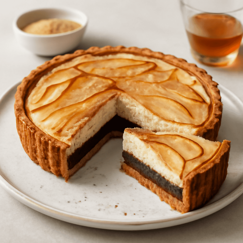 Torta Cioccolato, Ricotta e Pere