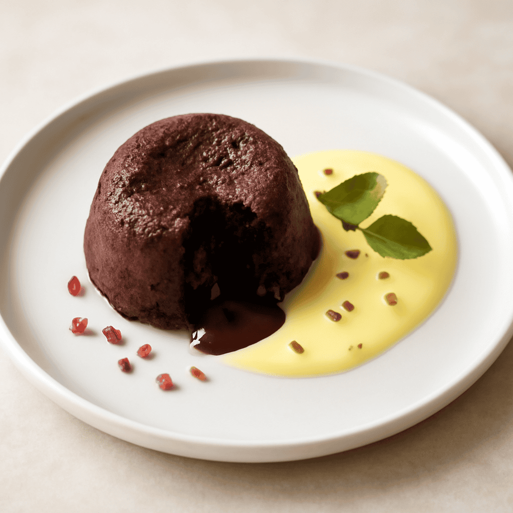 TORTINO AL CIOCCOLATO E PEPE ROSA
