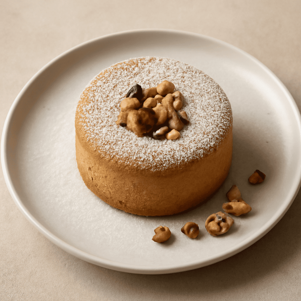 tortino alla ricotta e nocciole