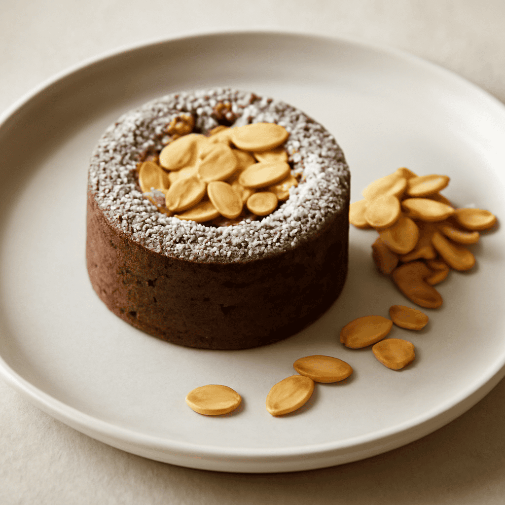 TORTINO CIOCCOLATO E MANDORLE