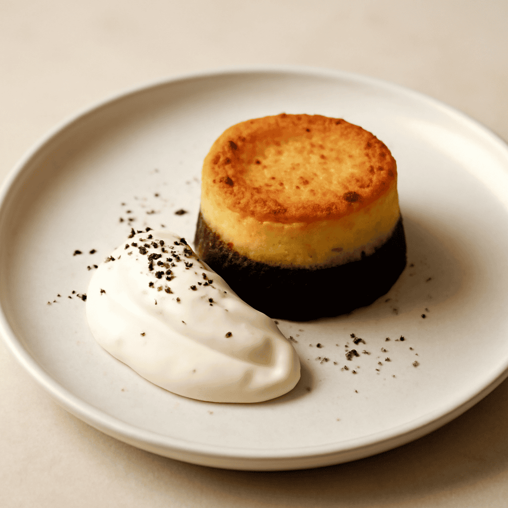 Tortino di patate con crema al mascarpone