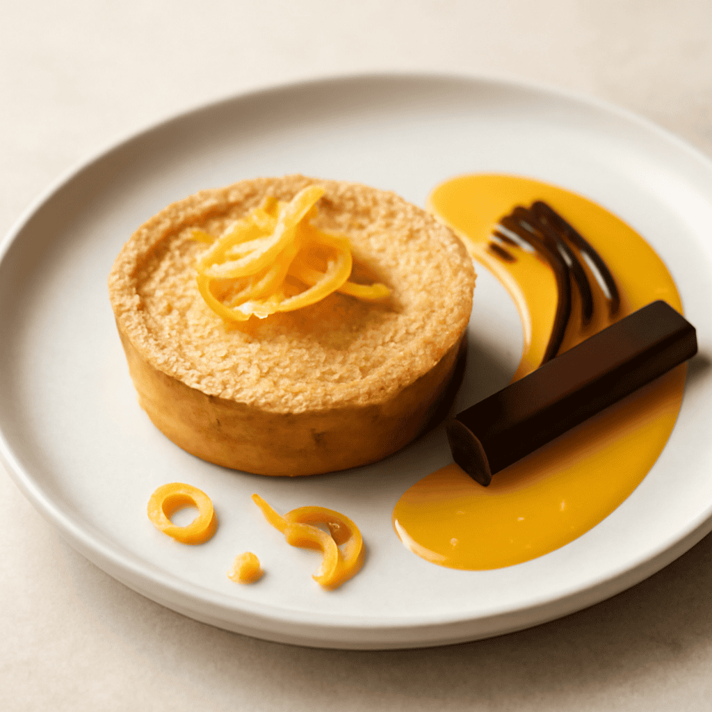 Tortino mandorle e arancia